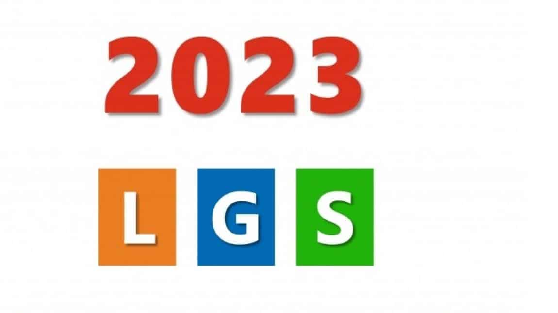 2023 LGS BAŞARI LİSTEMİZ